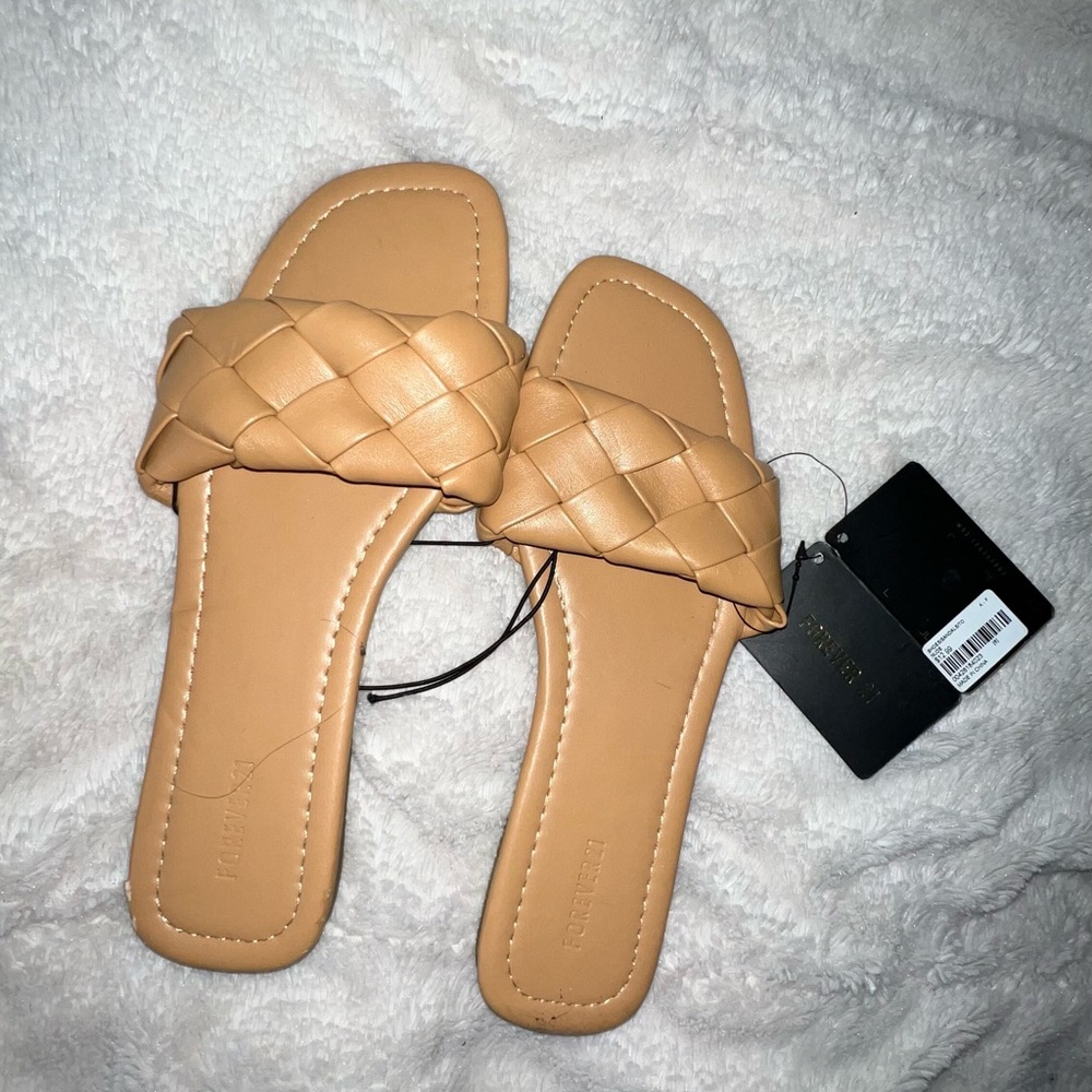Tan forever 21 sandals